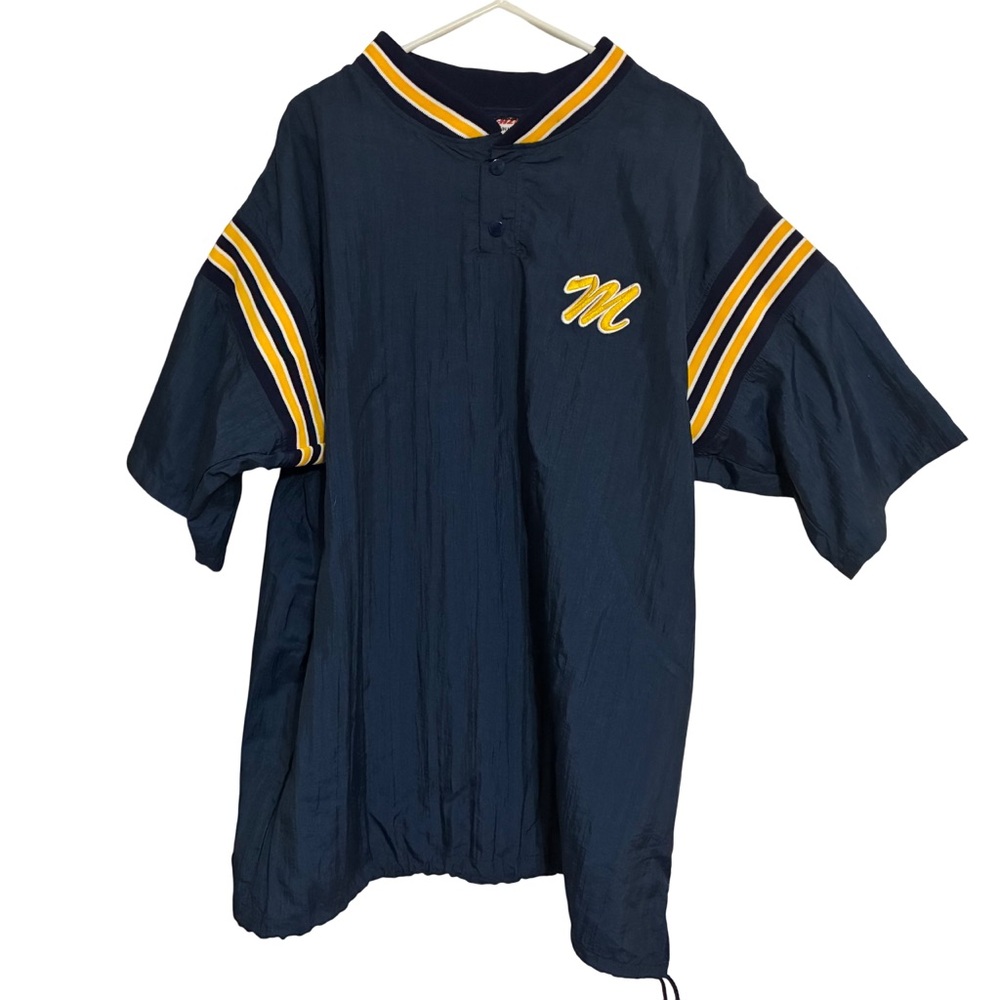 Michigan University Vintage Wolverines Men’s XL Lightweight Pullover Jacket